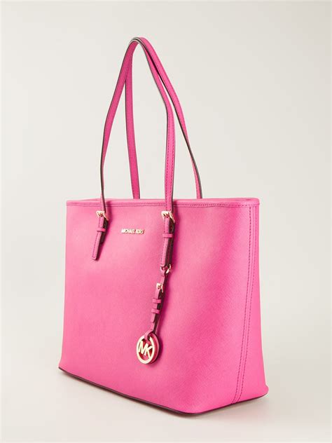 michael kors jet set pink pale|Michael Kors outlet jet set.